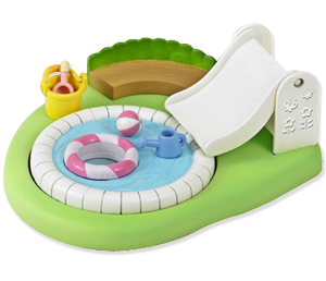 Sylvanian Families Calico Critters Baby Pool and Sandbox